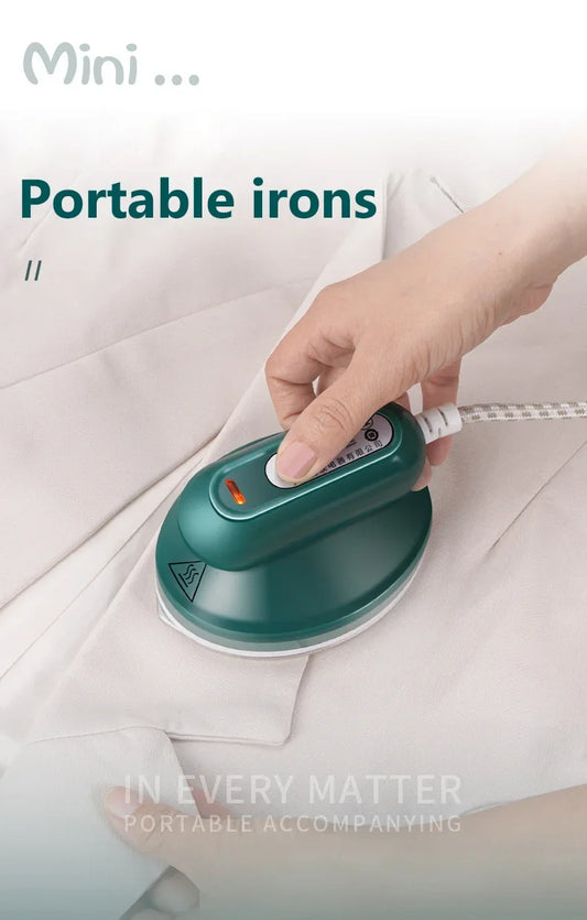 Portable Travel Clothes Electric Iron Baseplate Dry Ironing Versatile Heat Press Machine