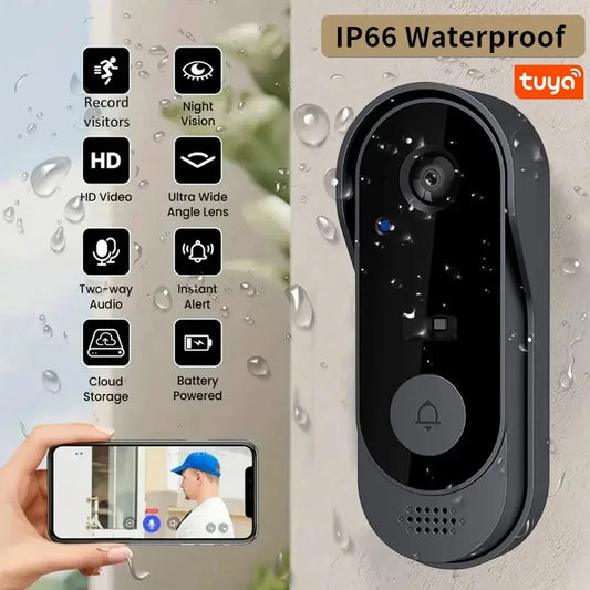 Smart Home WIFI HD Outdoor Phone Camera Security Video Intercom Night Vision