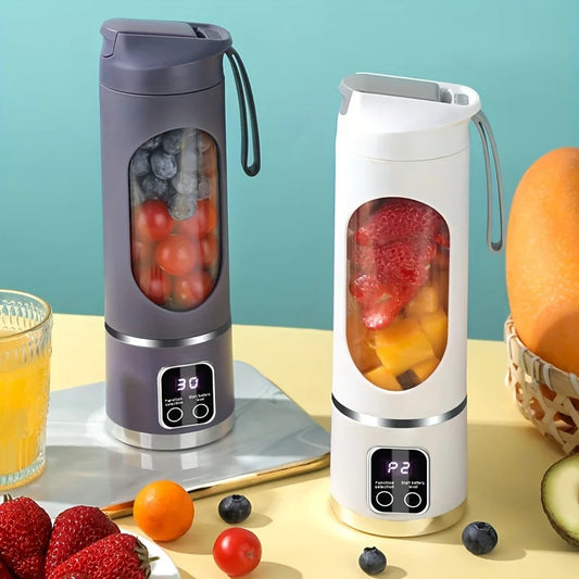 450ml Portable Juicer with LED Digital Display USB Charging