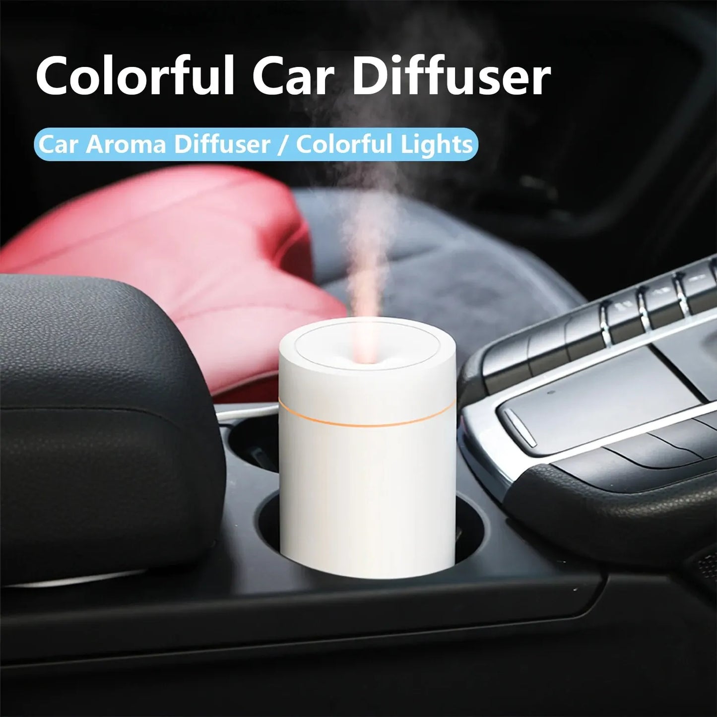 Power X Trade’s Car Diffuser Wireless Humidifier Auto Air Purifier with LED Light