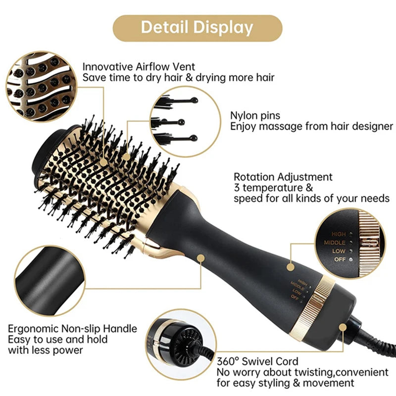 Hair Straightener Straightening Brush Electric Hair Brushes Hair Styling Appliances