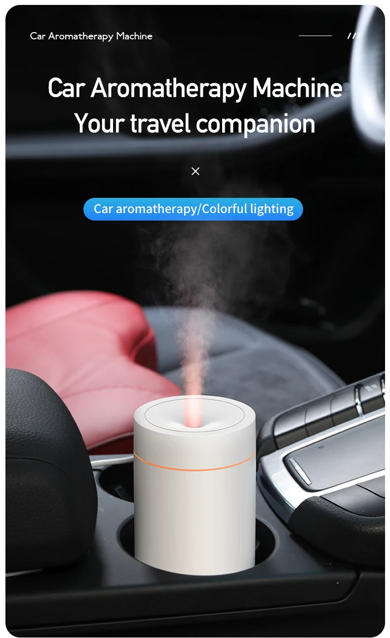 Power X Trade’s Car Diffuser Wireless Humidifier Auto Air Purifier with LED Light