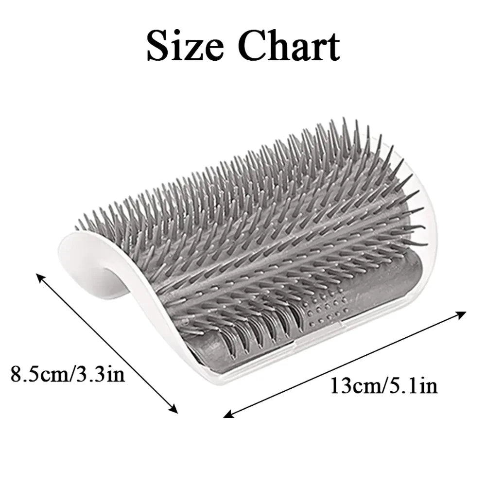 Scratcher Massager for Cats Scratching Pets Brush Remove Hair Comb Grooming