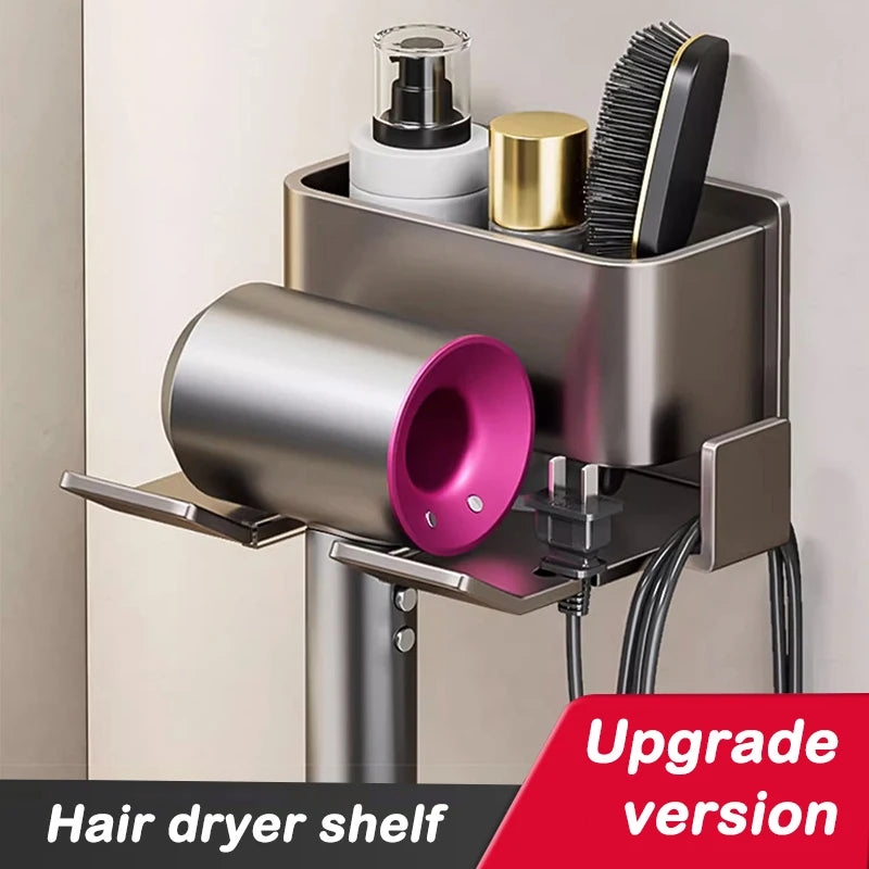 Bathroom Hair Dryer Holder