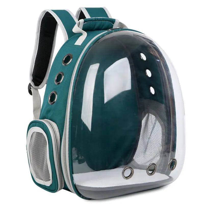 Cat Pet Carrier Backpack Transparent Small Animal Puppy Kitty