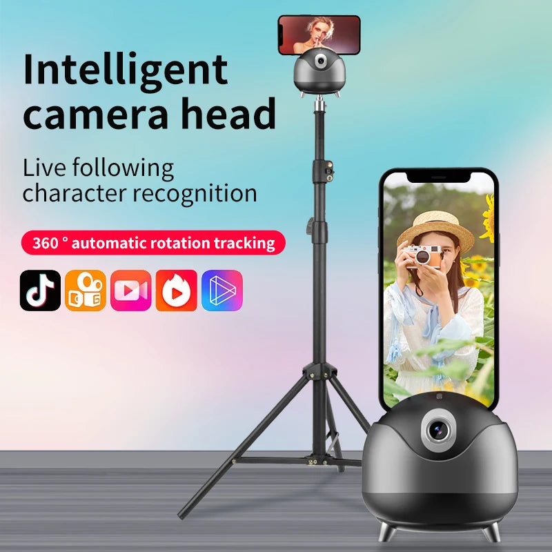 Auto Face Tracking Camera 360° Rotation Selfie Stick