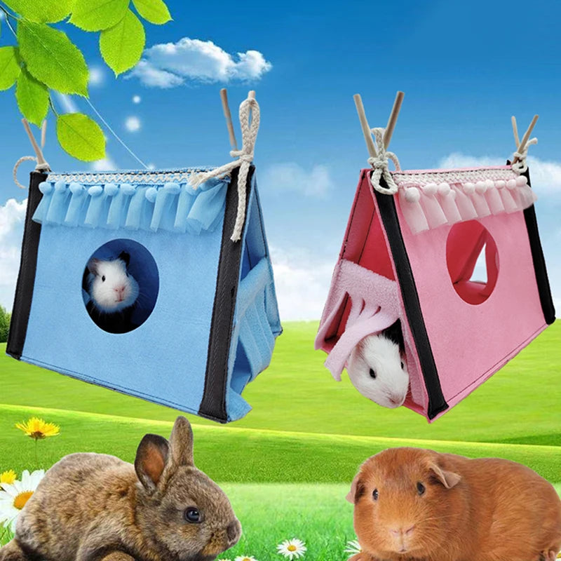 Small Pet Nest Felt Tent Rabbit Nest Hamster House