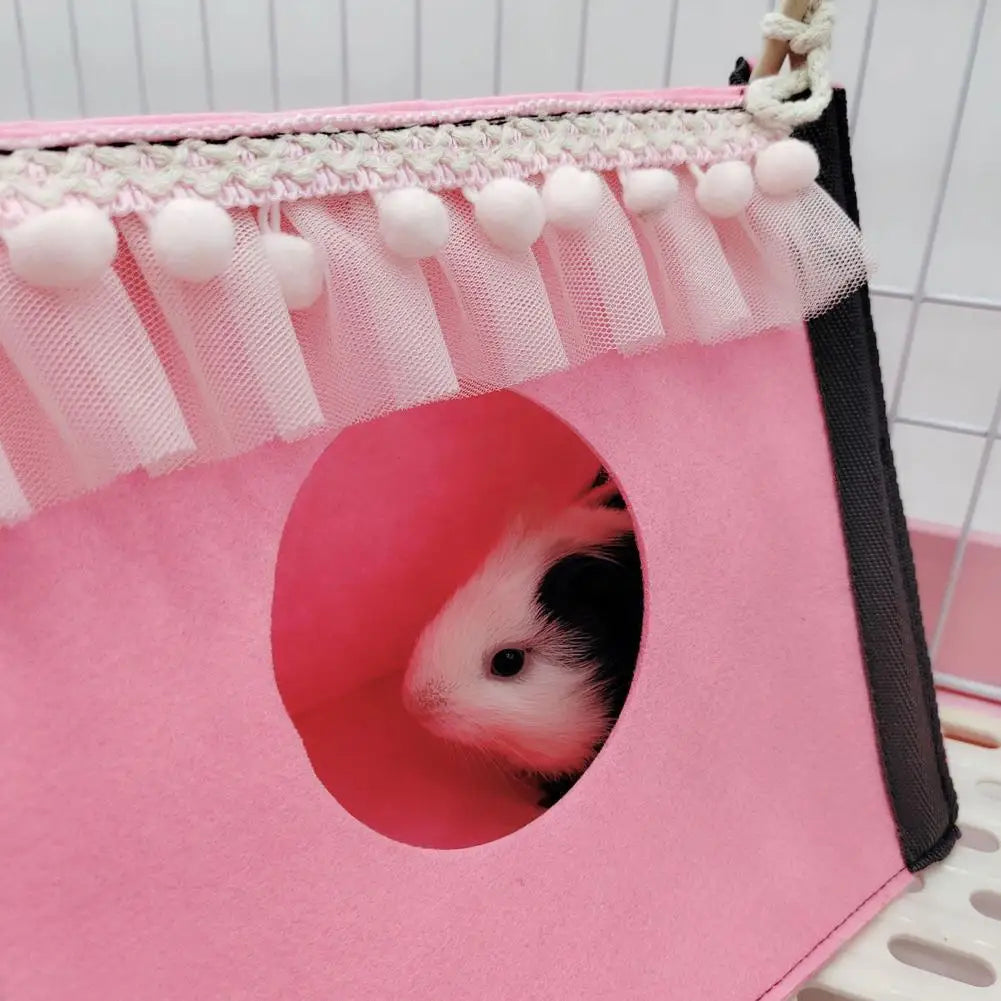 Small Pet Nest Felt Tent Rabbit Nest Hamster House