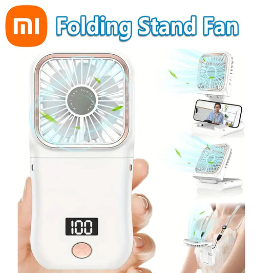 Xiaomi Portable Fan Hanging Neck Fan Handheld USB Charging