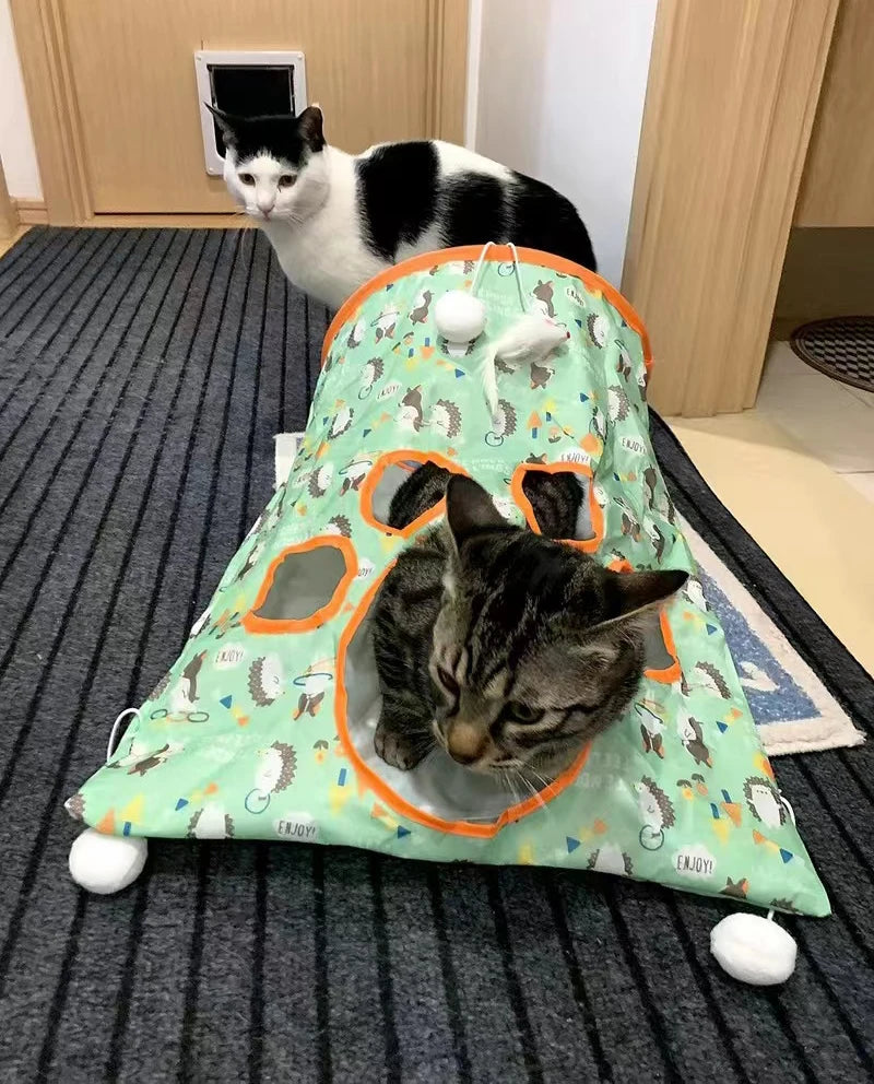 Cat Tunnel Bag Pet Kitten Tunnel Small Animal Cat Play Toy