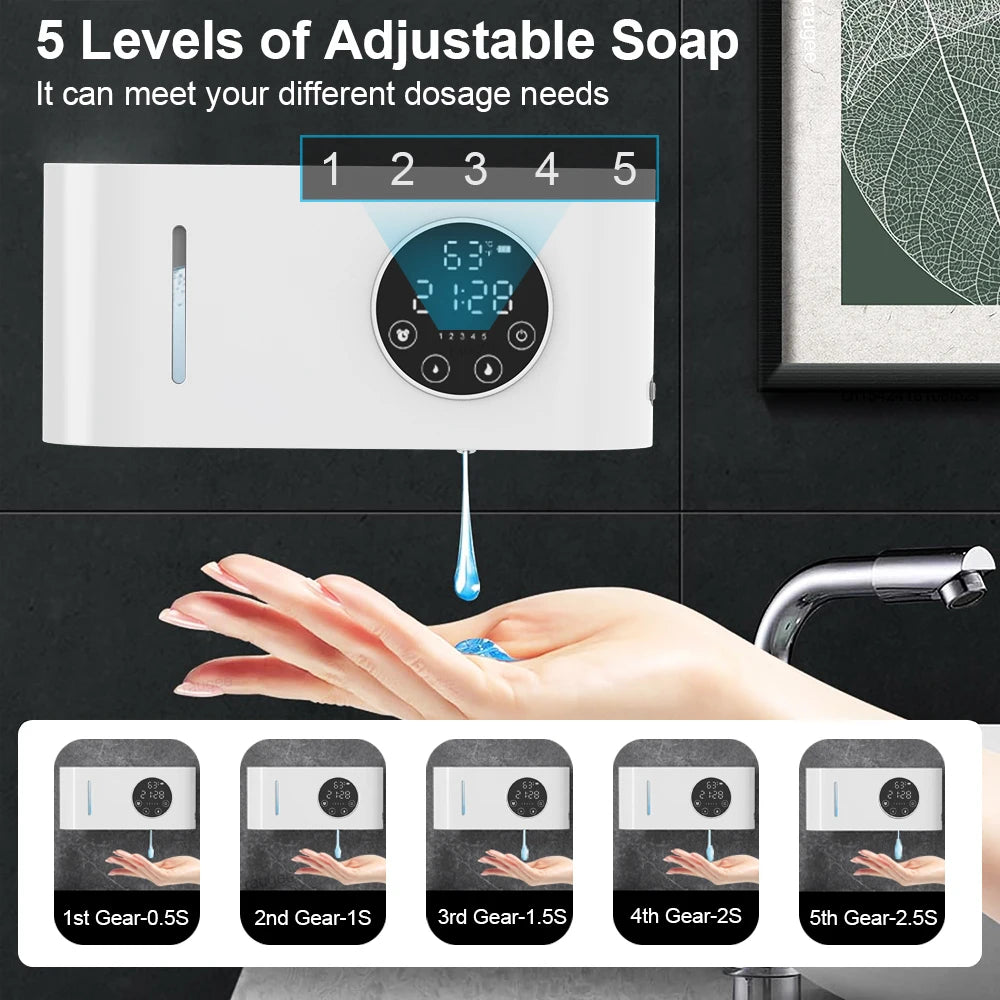 Automatic Soap Dispenser 500ML Touchless Wall Mount sensor