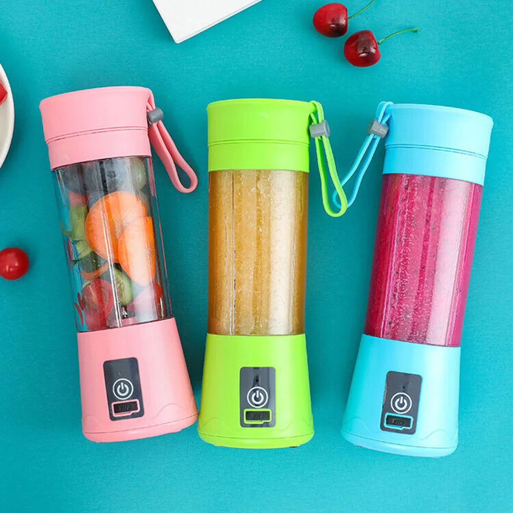 Portable Fruit Juice Blenders Summer Personal Electric Mini Bottle Home USB