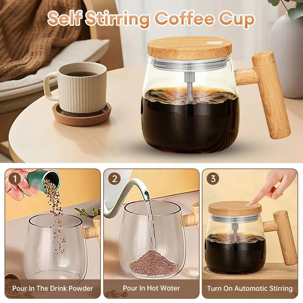 Electric Mixing Cup Automatic Drink Stirrers Mug by Power X Trade