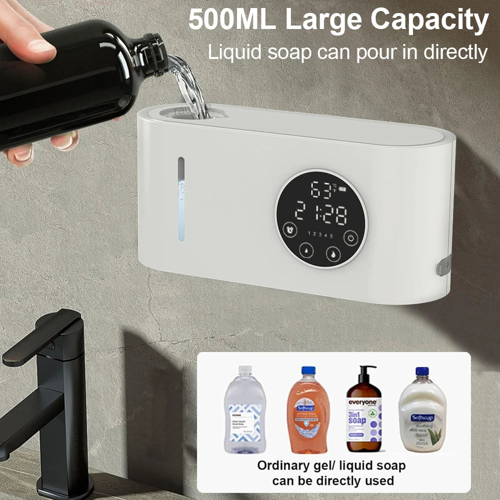 Automatic Soap Dispenser 500ML Touchless Wall Mount sensor