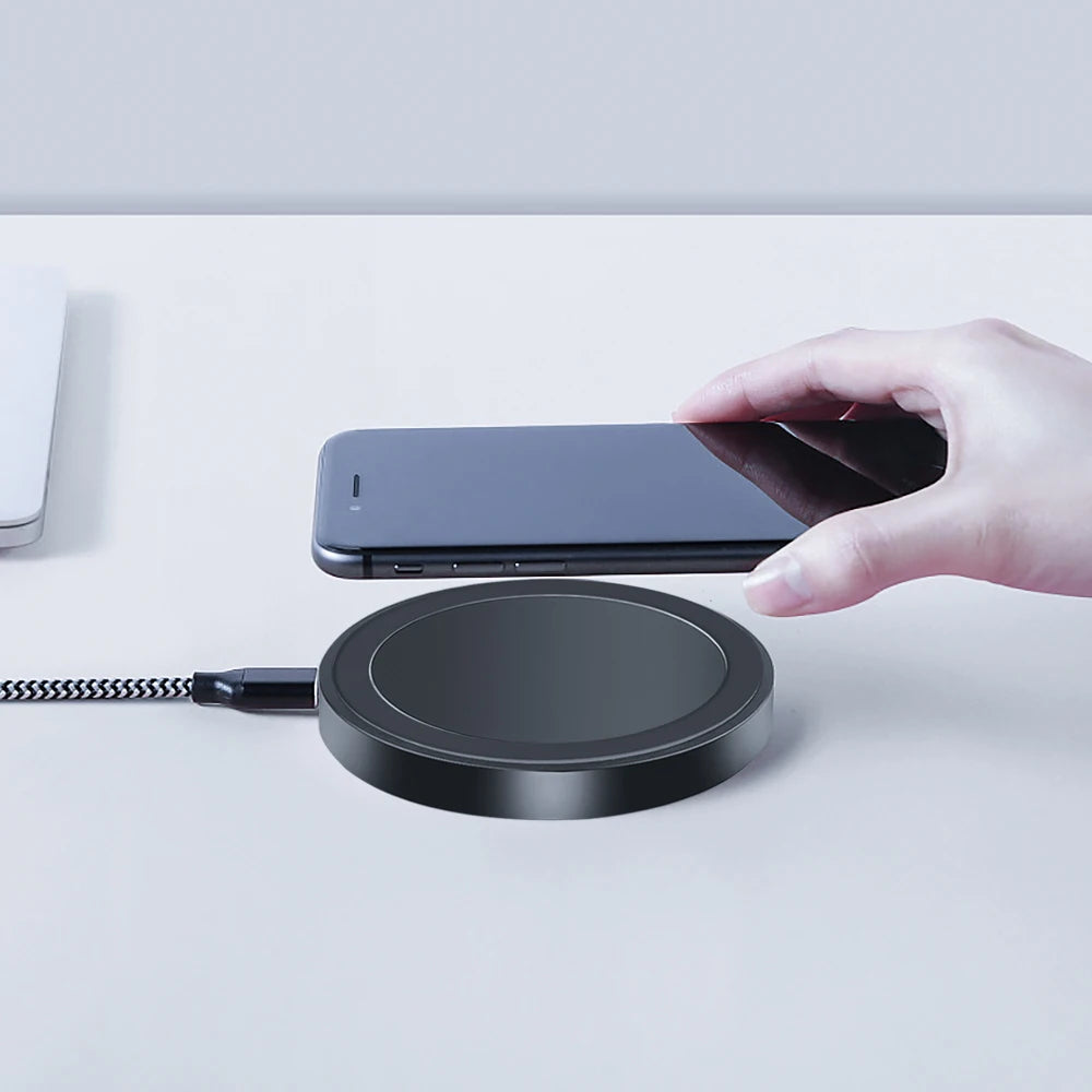 5W Wireless Charger Pad Fast Charging Dock Station