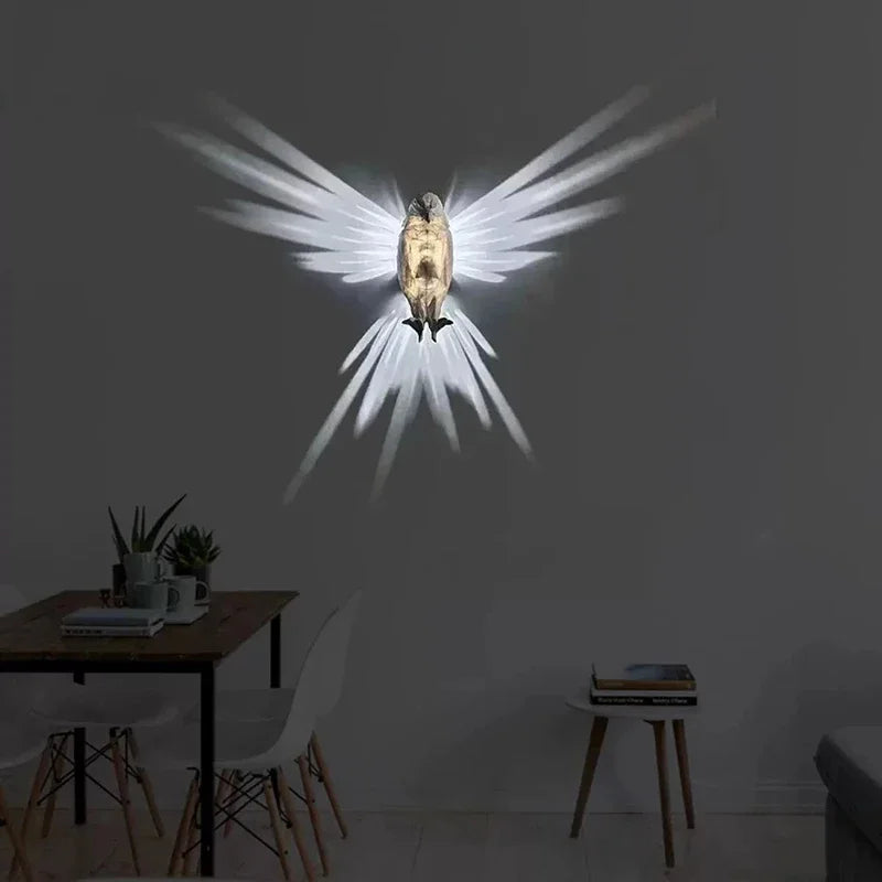 Wall Lamp Eagle Shape Projector Modern Sconce Light 3D