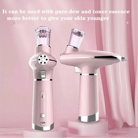 Multifunction Airbrush Water Portable Nebulizer Oxygen Meter Facial Beauty Sprayer Smooth Skin