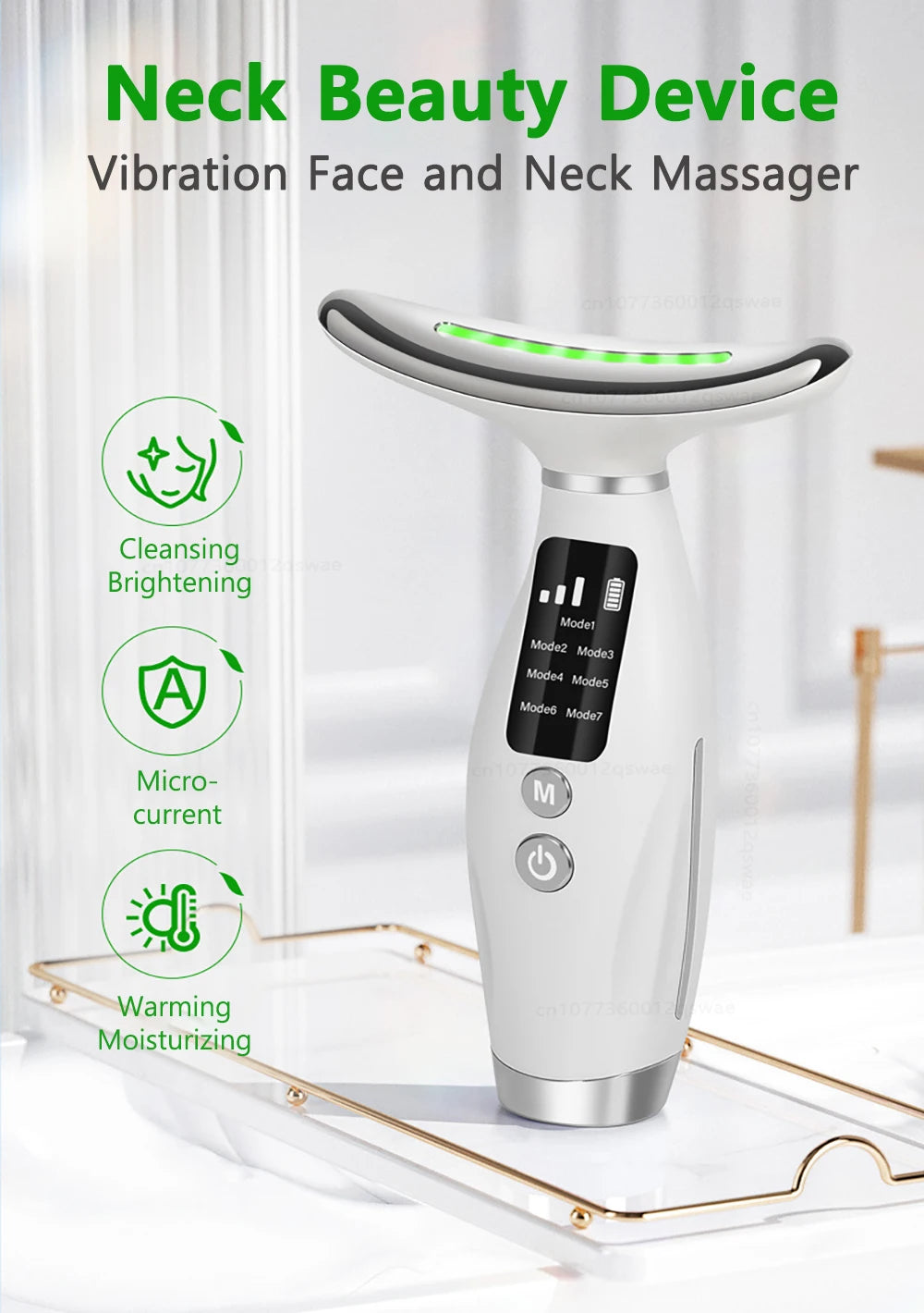 Neck Face Lifting Machine Facial Microcurrent Device