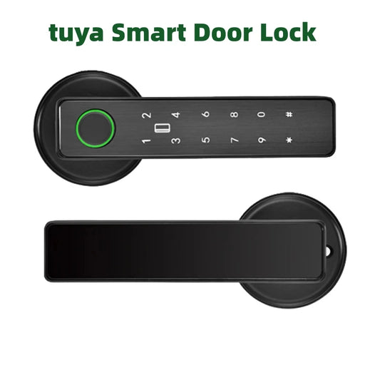 Remote Control Wifi Electronic Smart Door Lock With Biometric Camera