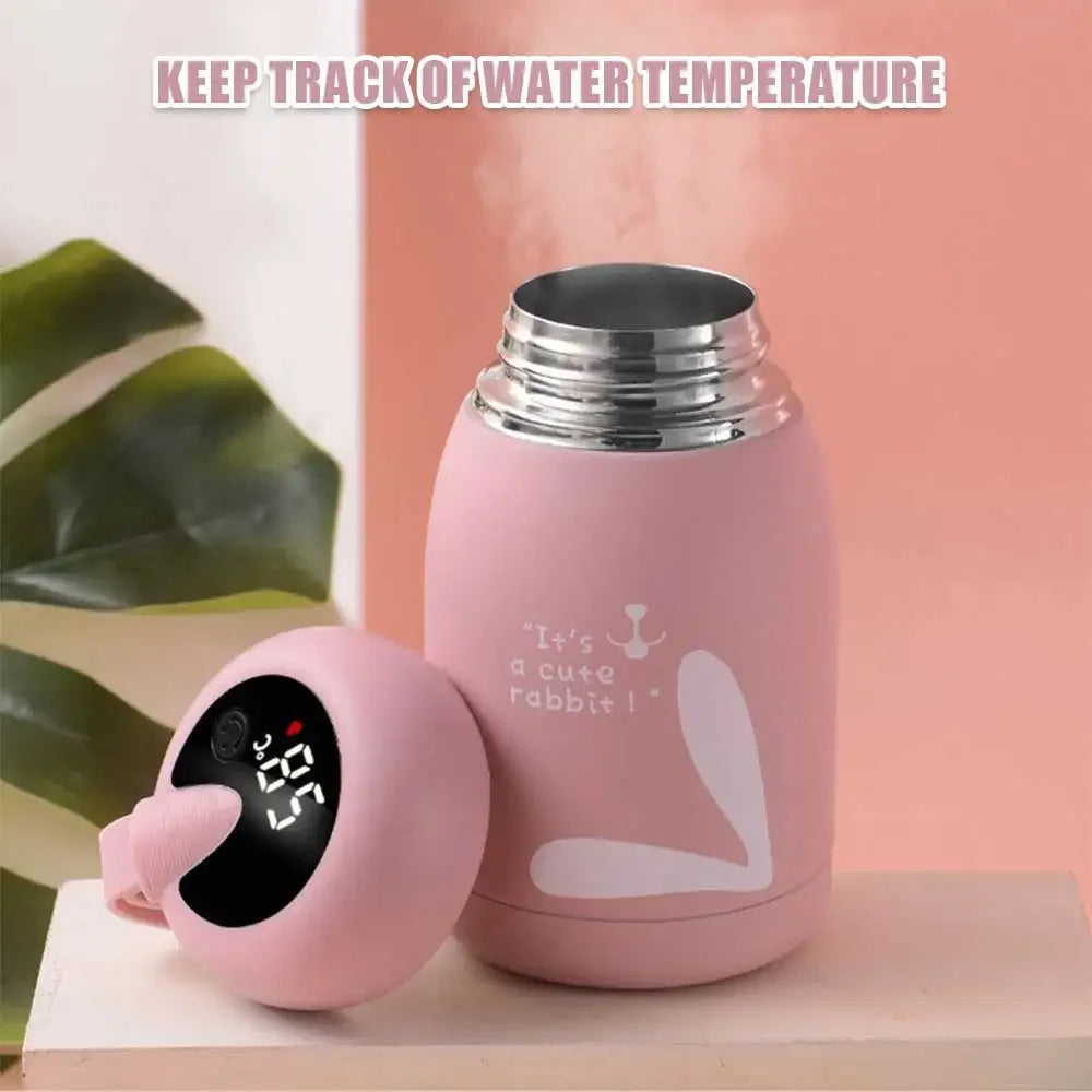 Smart Thermos Temperature Display Portable