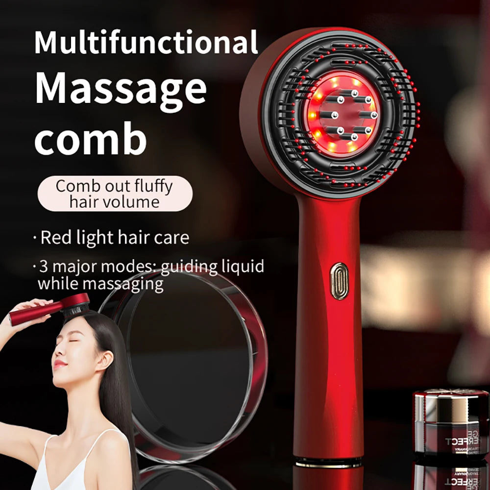 Power X Trade’s  Electric Massage Comb Portable Red Light Laser Comb for Hair Follicle