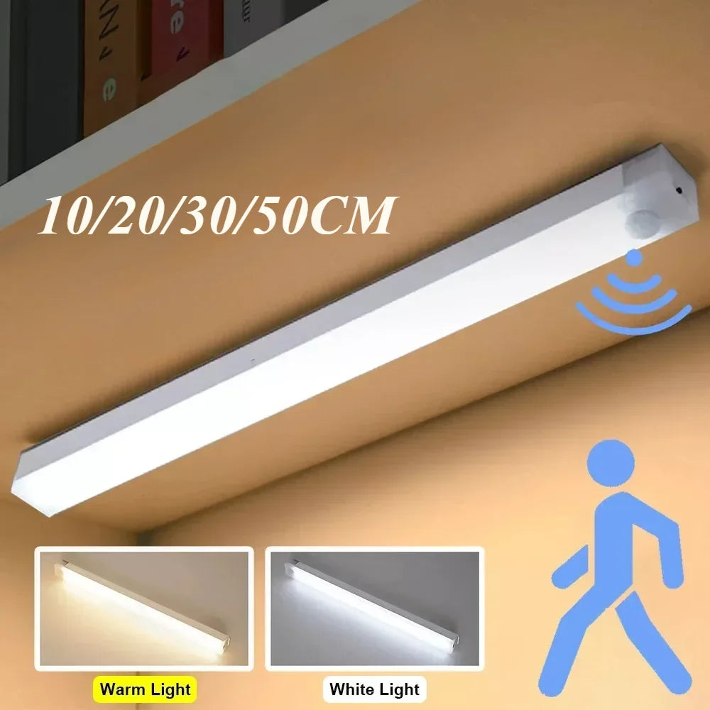 PIR Motion Sensor Portable Rechargeable Led Lamp