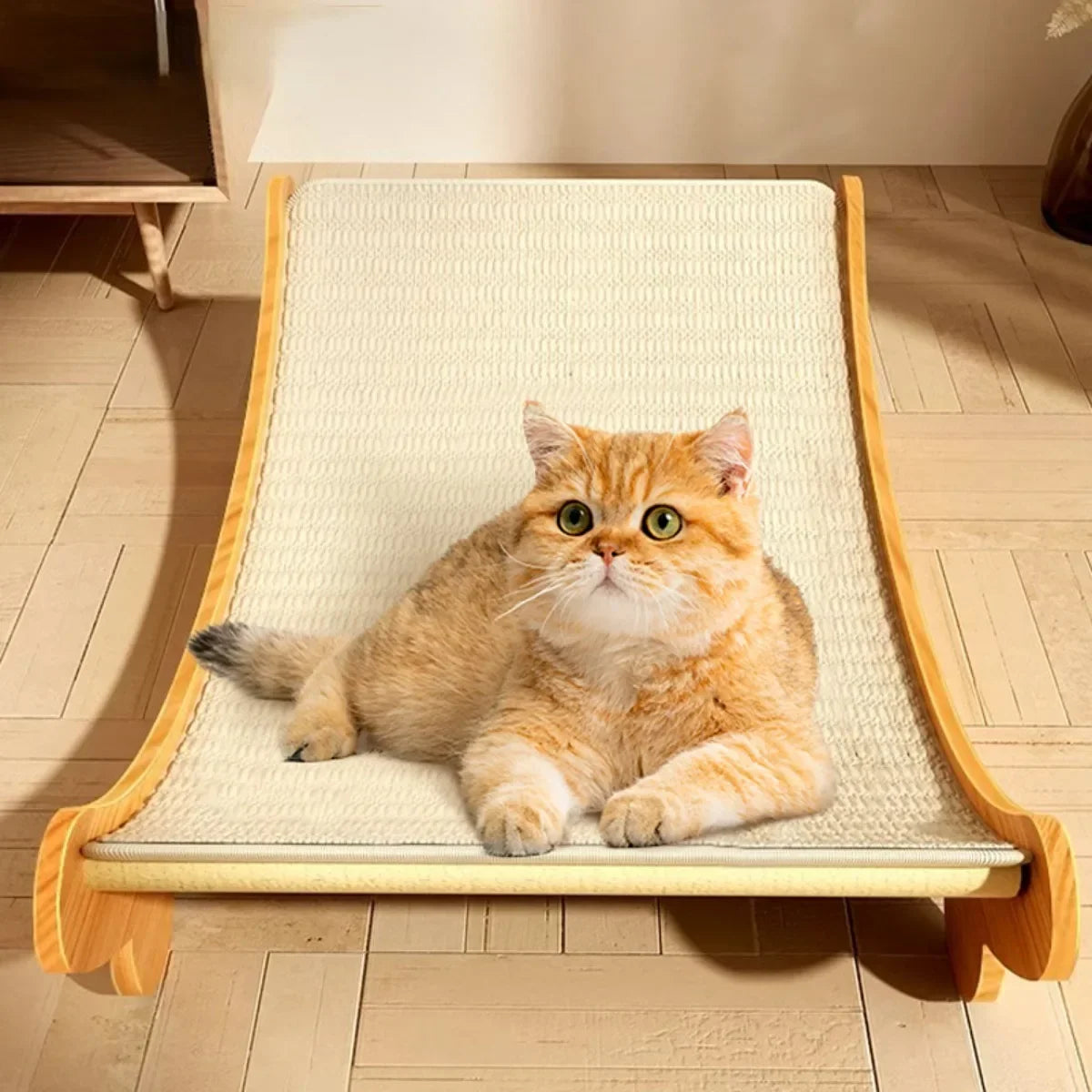 Cat Scratching Board Cat Toys Scratching Recliner Wooden