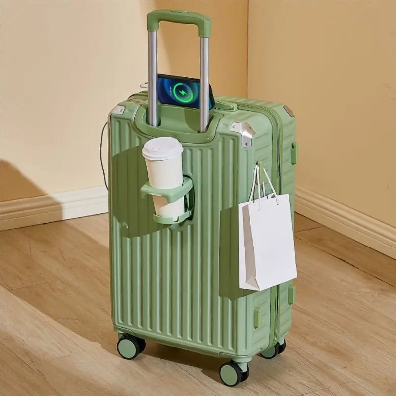 Carrier Travel Bag ABS Luggage Carry-On Cabin Suitcase