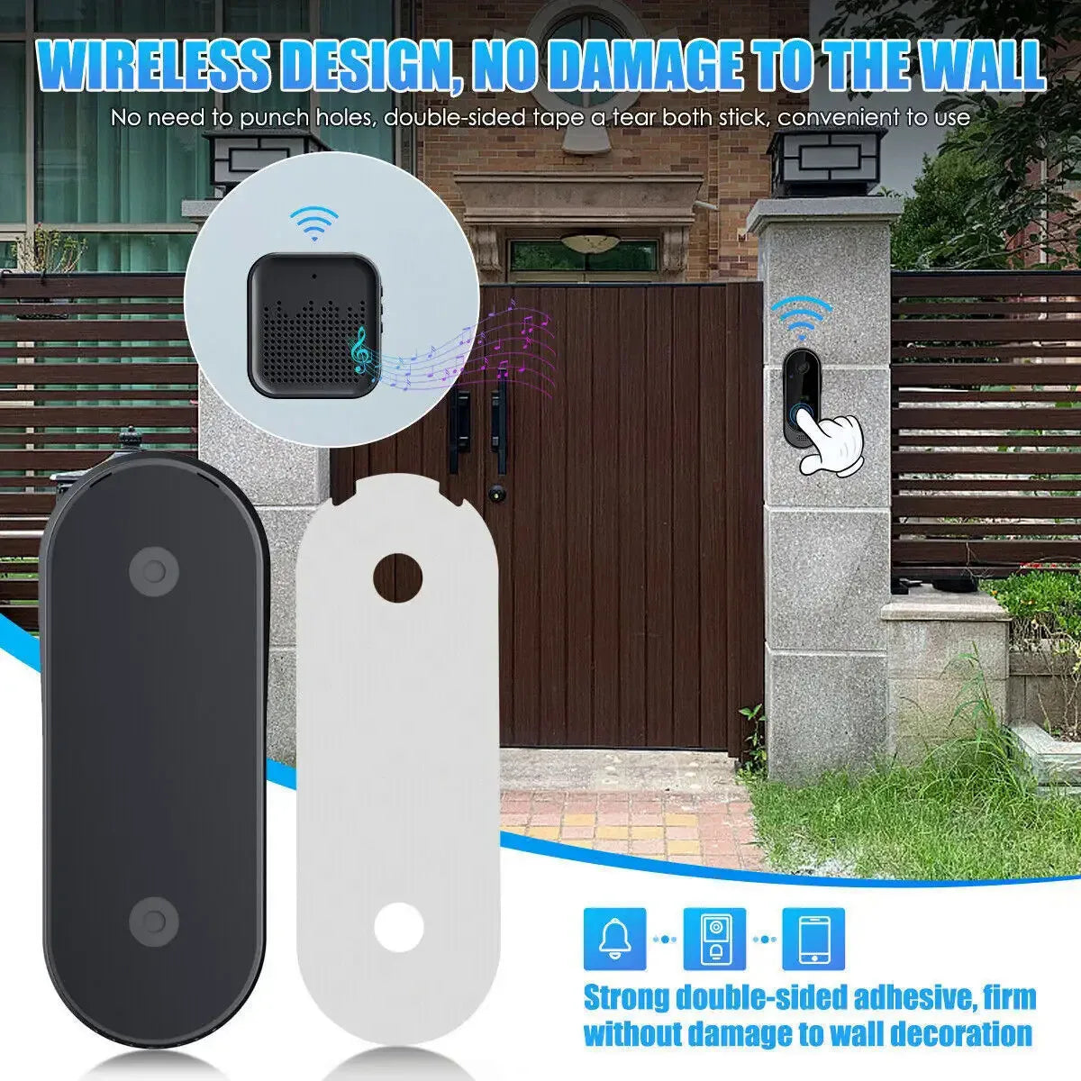 Smart Home WIFI HD Outdoor Phone Camera Security Video Intercom Night Vision