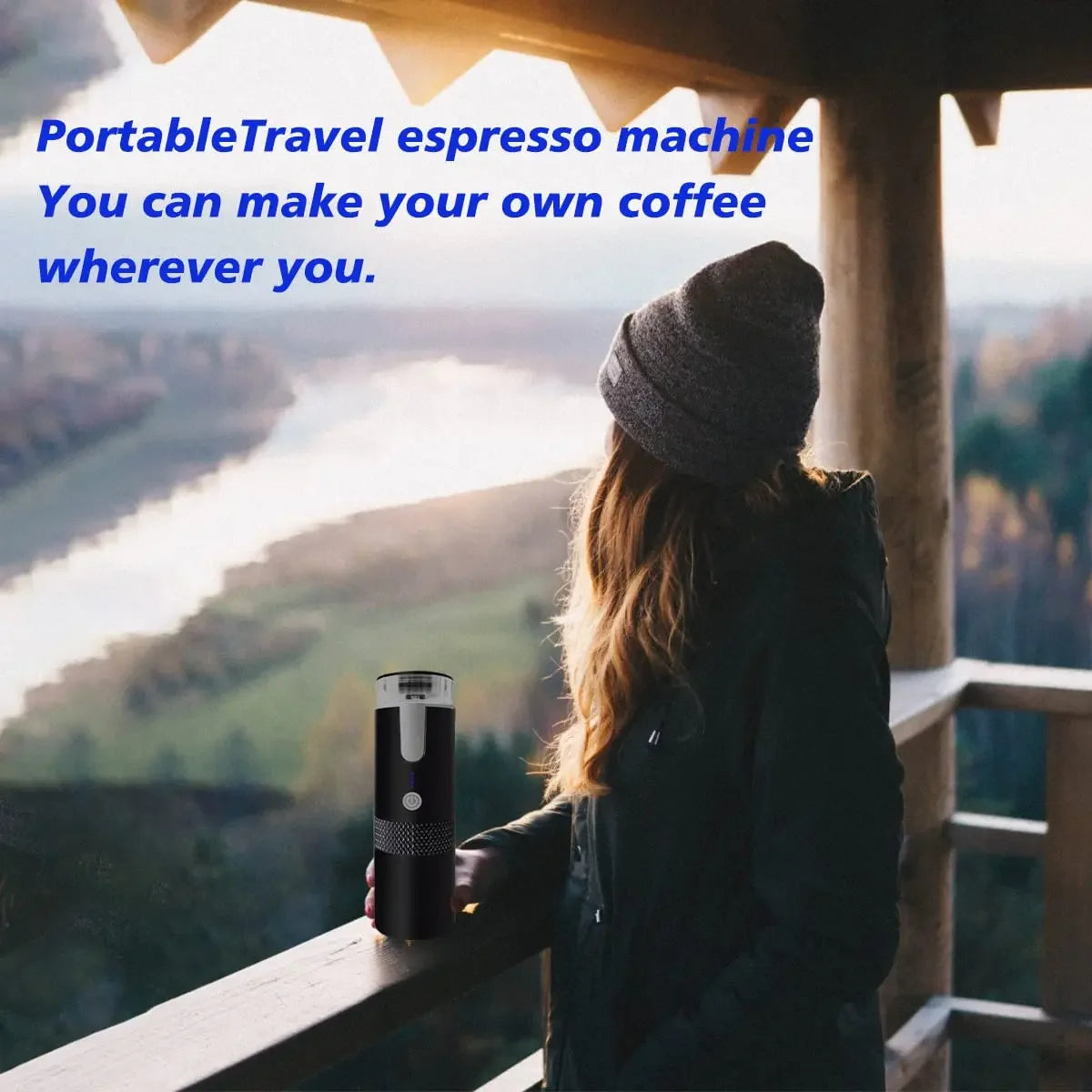 Houselin Portable Espresso Maker Electric Coffee Machine