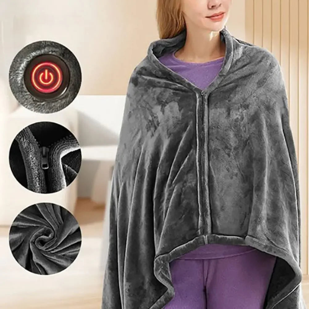 Power X Trade’s USB Electric Heated Blanket 3 Heating Levels