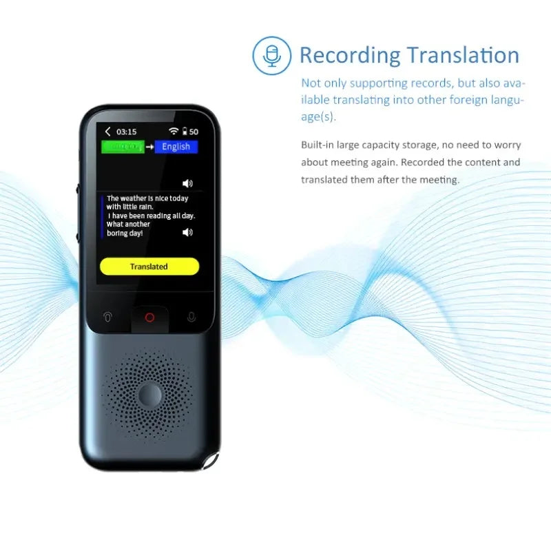 Translation Camera Device Real-Time Smart Voice Photo Translator 138 Languages