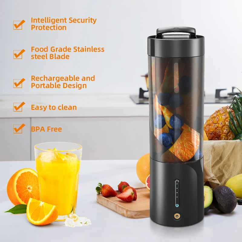 Portable Mixer Fresh Juicer Multifunction