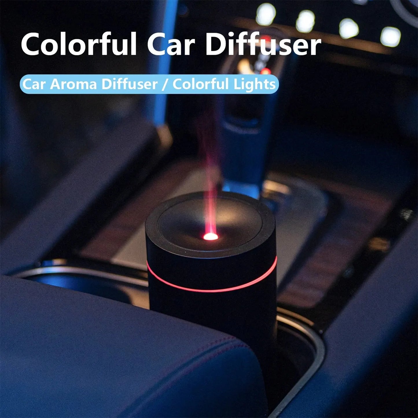 Power X Trade’s Car Diffuser Wireless Humidifier Auto Air Purifier with LED Light