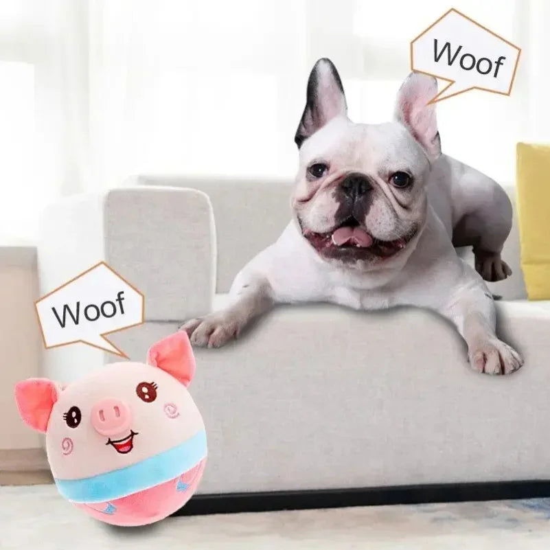 Dog Toy Ball Pet Electronic Pet Bouncing Jump New Gift For Pets USB Rechargeable