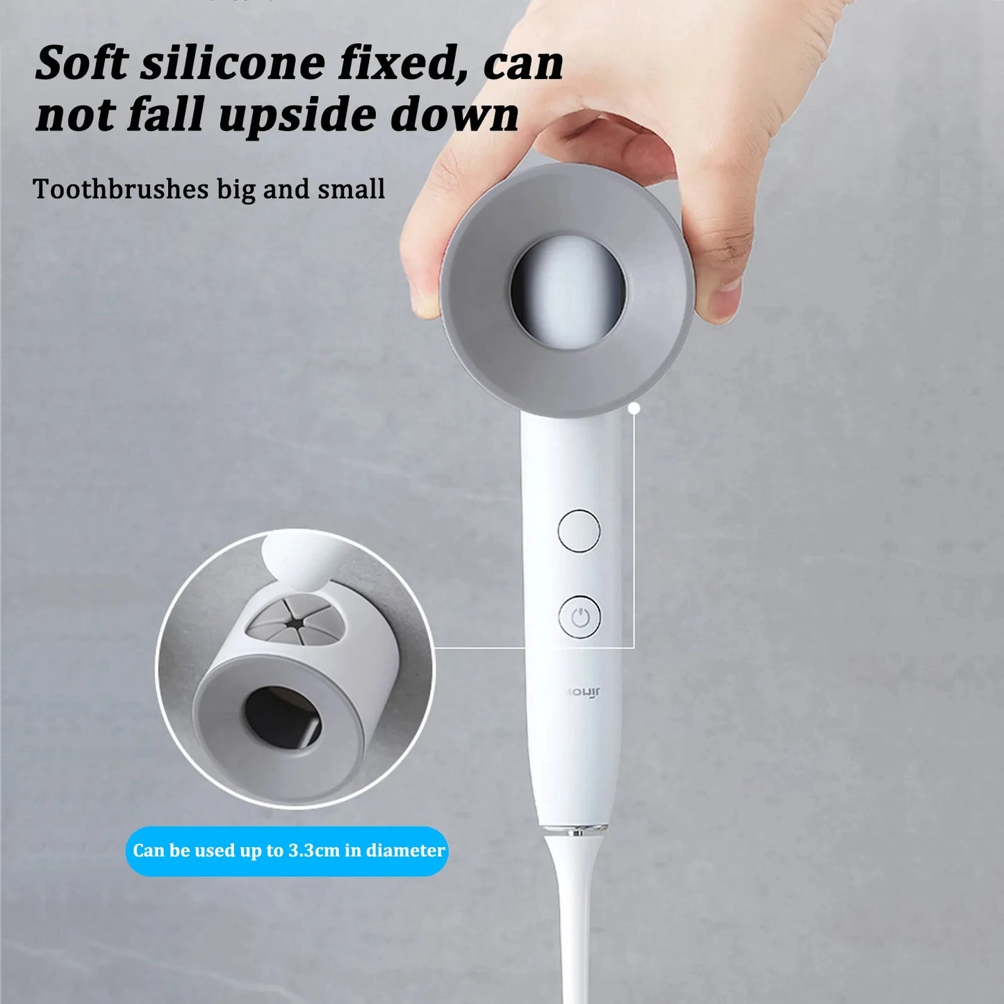 Toothbrush Holder Electric Toothbrush Holder Wall Self-Adhesive