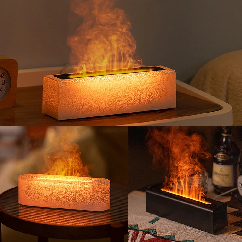 Essential Oil Aroma Diffuser Flame Air