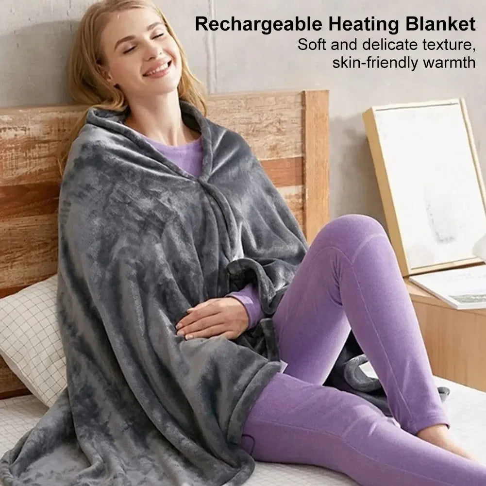 Power X Trade’s USB Electric Heated Blanket 3 Heating Levels