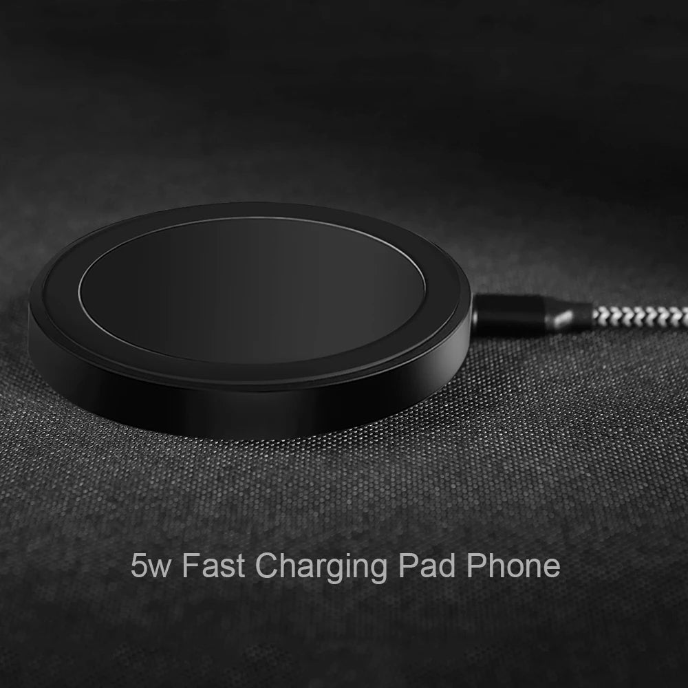 5W Wireless Charger Pad Fast Charging Dock Station