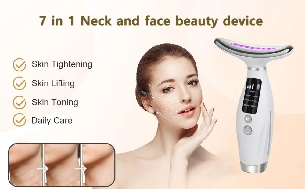 Neck Face Lifting Machine Facial Microcurrent Device