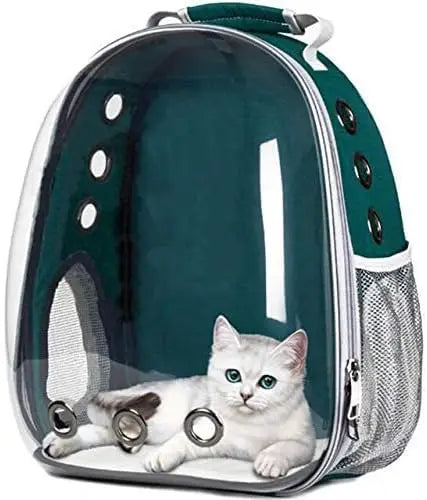 Cat Pet Carrier Backpack Transparent Small Animal Puppy Kitty