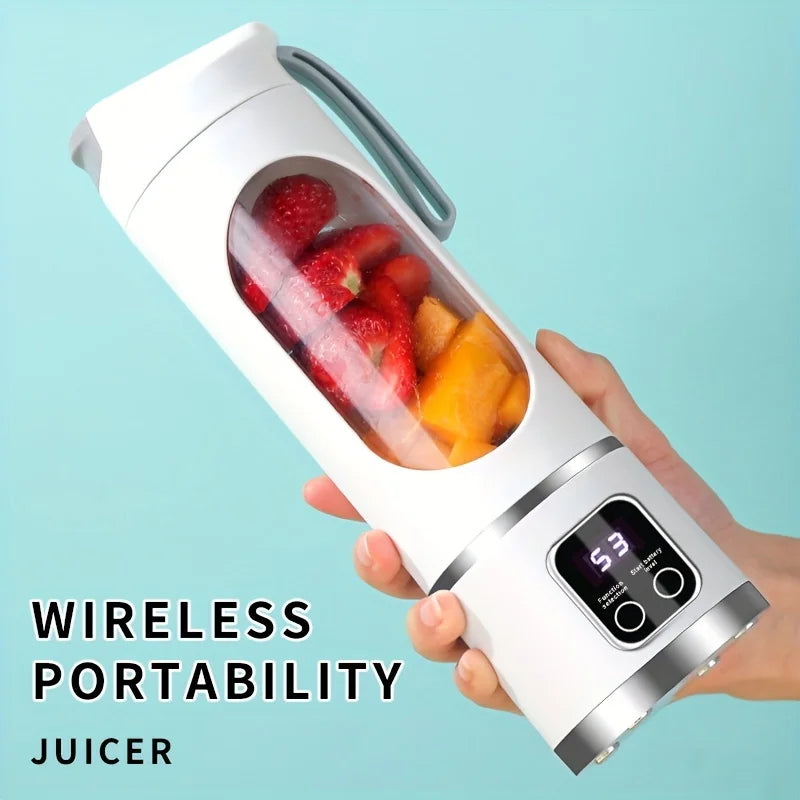 450ml Portable Juicer with LED Digital Display USB Charging