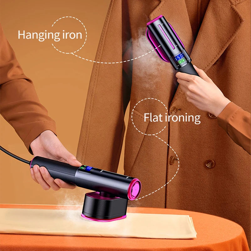 Portable Handheld Garment Steamer Steam Iron 3 in 1