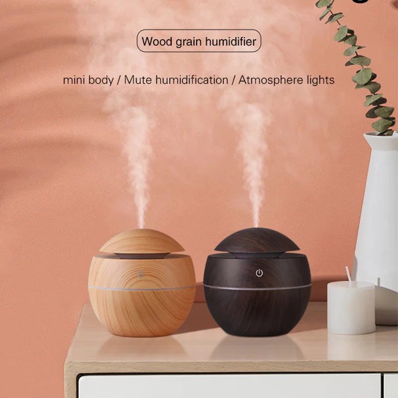 Purifier Aroma Diffuser USB Ultrasonic Cool Mist Sprayer Essential Oil Fragrance