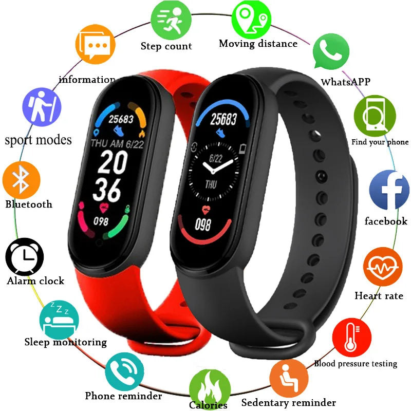 Smartwatch Heart Rate Blood Pressure Monitoring Smart Watch