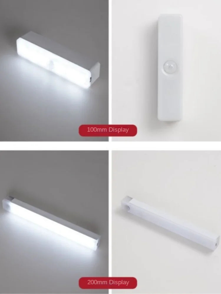 PIR Motion Sensor Portable Rechargeable Led Lamp