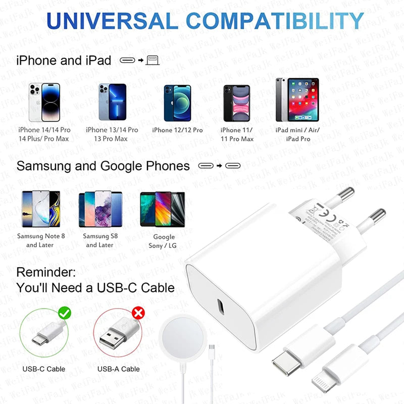 For Apple Magsafes Wireless Charger Fast Charging