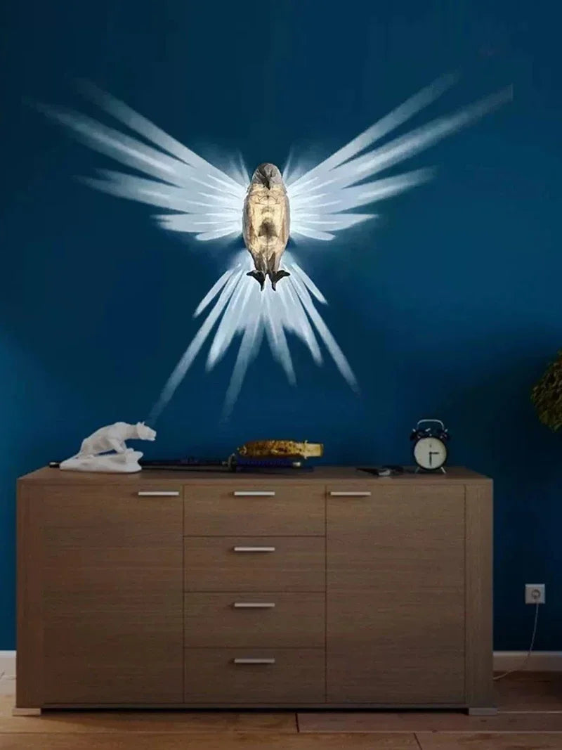 Wall Lamp Eagle Shape Projector Modern Sconce Light 3D