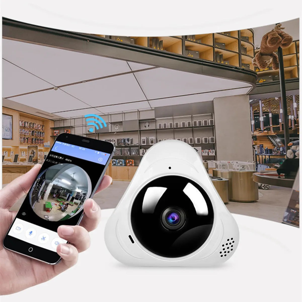 Night Vision Motion Detection Home Security CCTV Baby Monitor